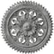 Ekena Millwork York Ceiling Medallion (Fits Canopies up to 3 5/8"), 21 5/8"OD x 2 1/2"P, Ultra Pure White Crackle CM21YOUWC - alternate 1
